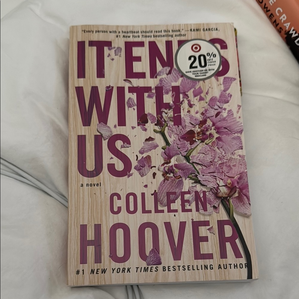 'It Ends With Us' Book - Purple Cover